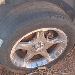 22" wheels and tires for Nissan Armada / Titan