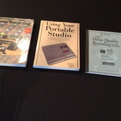 3 Home Recording Musicians Books