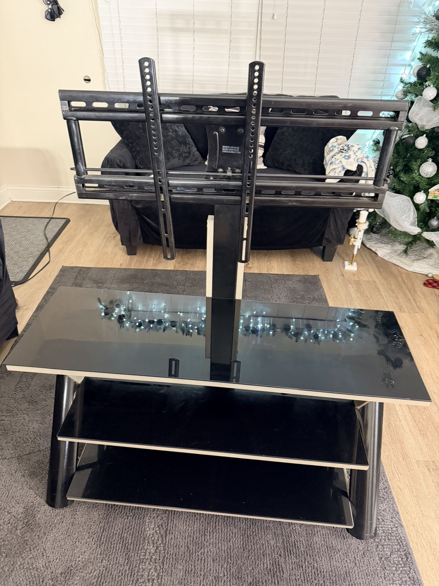 Glass T.V. Stand