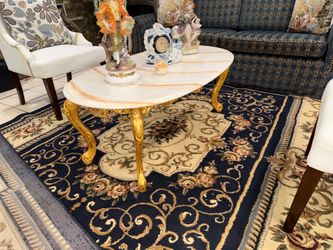 Gold coffee table