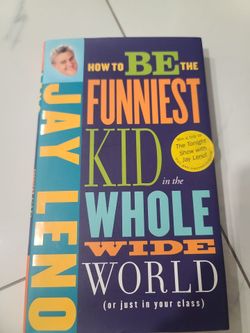 Jay Leno autograph signature hardcover book