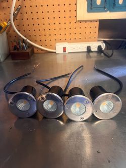 Landscape lighting - flush mount mini lights