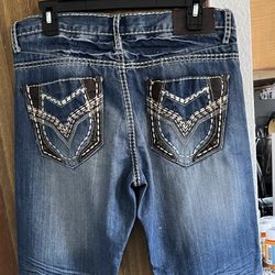 PRACTICALLY NEW 32X32  Vintage Brass Slim Straight 100% Cotton SALE $99. O.B.O 🍀