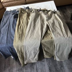  5 Men’s Wrangler Jeans (straight fit)(38x32) 