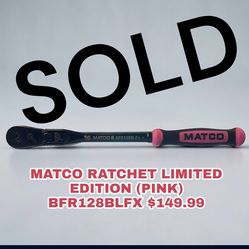 MATCO RATCHET LIMITED EDITION (PINK) BFR128BLFX