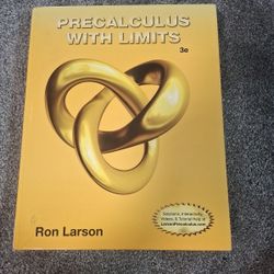Precalculus With Limits 3rd Edition