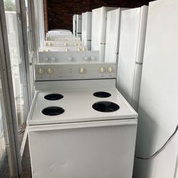 Stoves & Refrigerators Lot ( One Year Warranty)