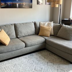Sectional Gray Couch