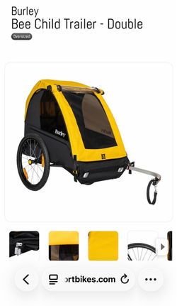 Burley Bee Double Child Bike Trailer