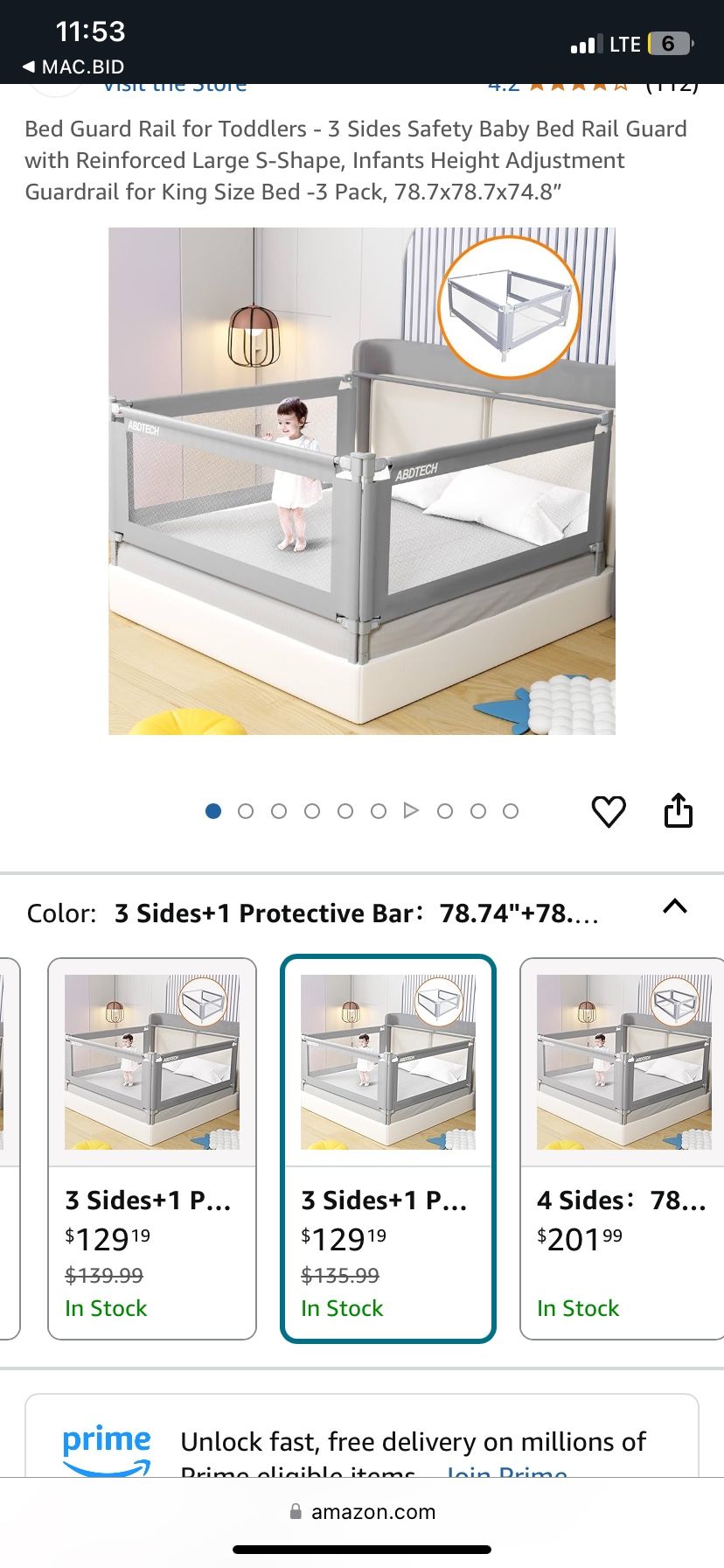 Abdtech Bed Rail