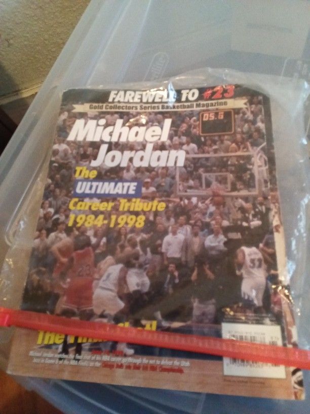 Michael Jordan 1(contact info removed) Career Tribute Magazine Great Condition.$20