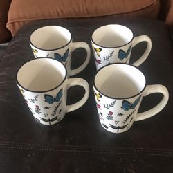 New Butterflies And Bugs Mugs