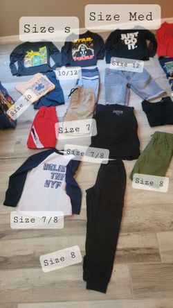 Boys CLOTHS 5/6, 6/7 SOME SIZE Size 10