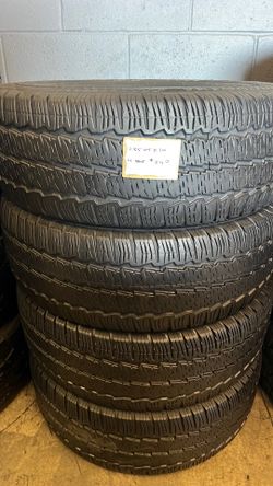 🛞SET OF 4 USED TIRES🛞 235/65/16 CONTINENTAL