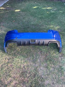 2015~2021’ Subaru WRX OEM Rear Bumper Blue Good Tabs