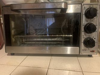 Hamilton Beach Sure-Crisp Air Fryer Toaster Oven Black 