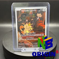 Team Rocket's Meowth - 203/182 - SV10: Destined Rivals Pokemon Pokémon Shipping Available Market Price