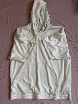 Adidas Short Sleeve Jersey Hoody - Green