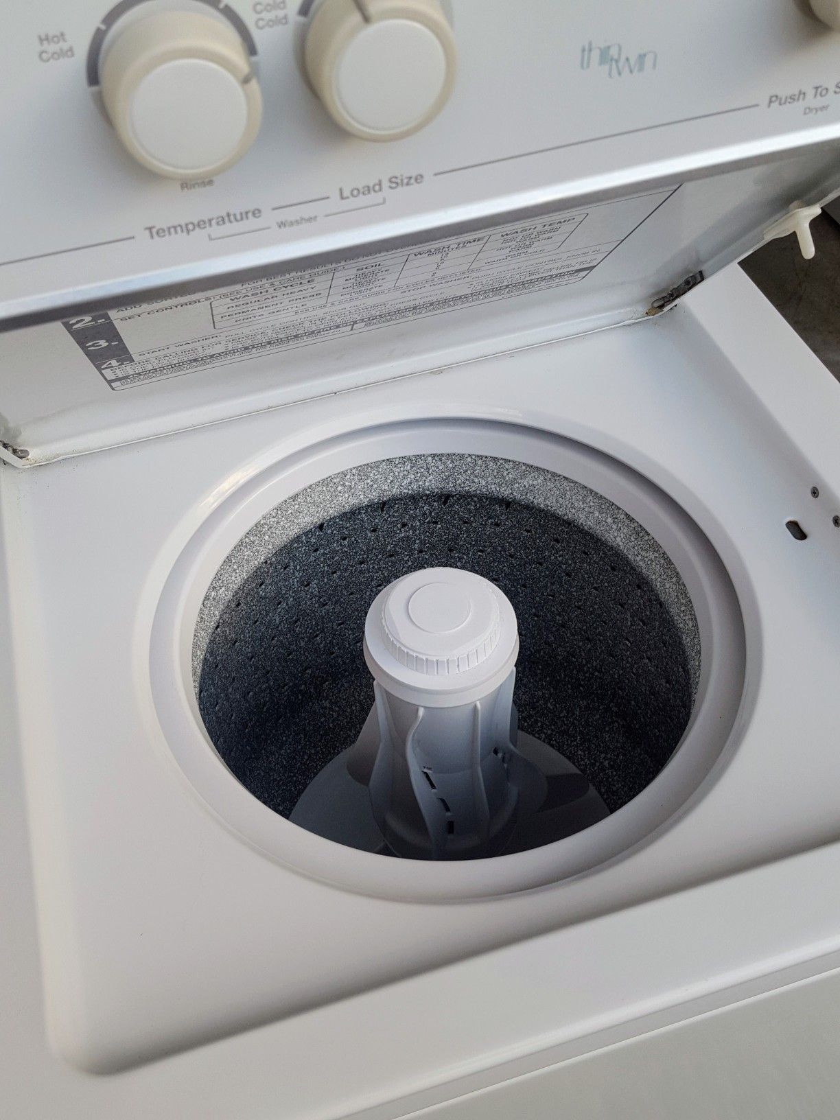 Whirlpool 24 inch stackable washer and dryer