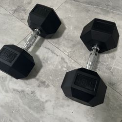 Cash only no Zelle Brand new pair never used 45lb rubber hex dumbbells total 90lb have other items check page thx