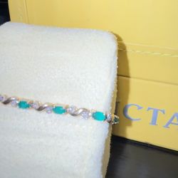 Gold Tennis Bracelet
