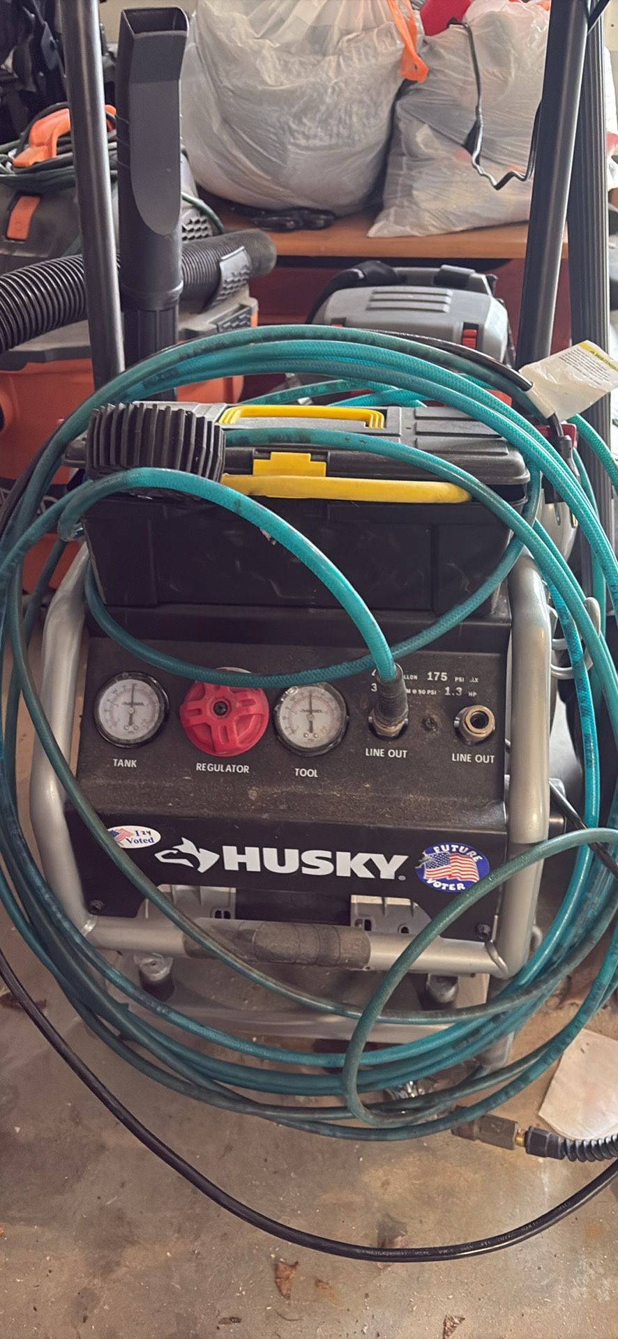 Husky Quiet Compressor