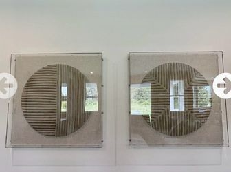 2PC 40” Harp & Finial acrylic WALL ART
