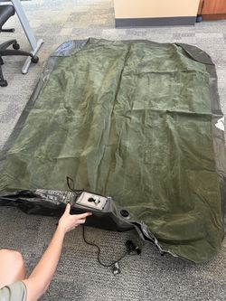 Ozark Trail Tritech Queen Size Airbed 14" Height with In & Out Pump - 660lbs™