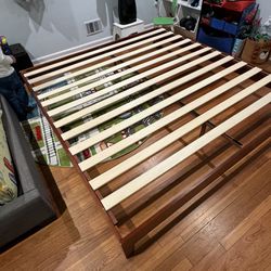 King Size Platform Bed Frame 