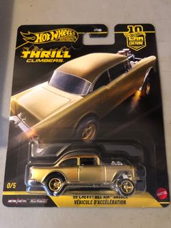 2026 hot wheels “55 Chevy bel air gasser gold chase (trade)