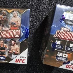 Topps UFC Stadium Club 2025 Blaster Box Brand New Sealed