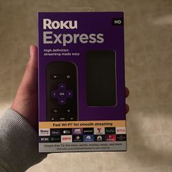 Roku express cable remote - Black