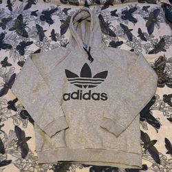 Gray Adidas Hoodie