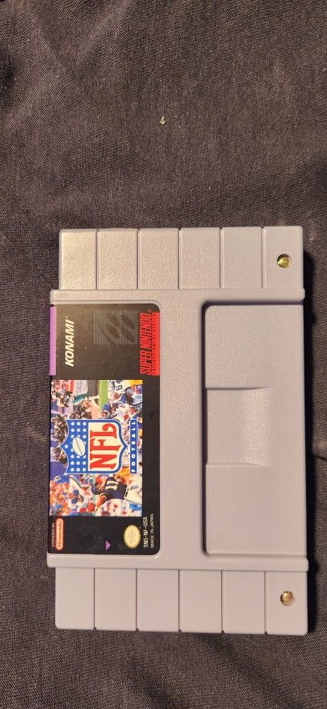 Super Nintendo NFL Football