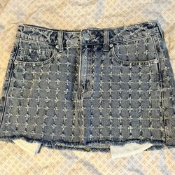 Jean Mini Skirt