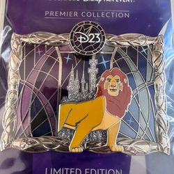 D23 THE ULTIMATE DISNEY FAN EVENT PREMIER COLLECTION PIN SIMBA LE 1000