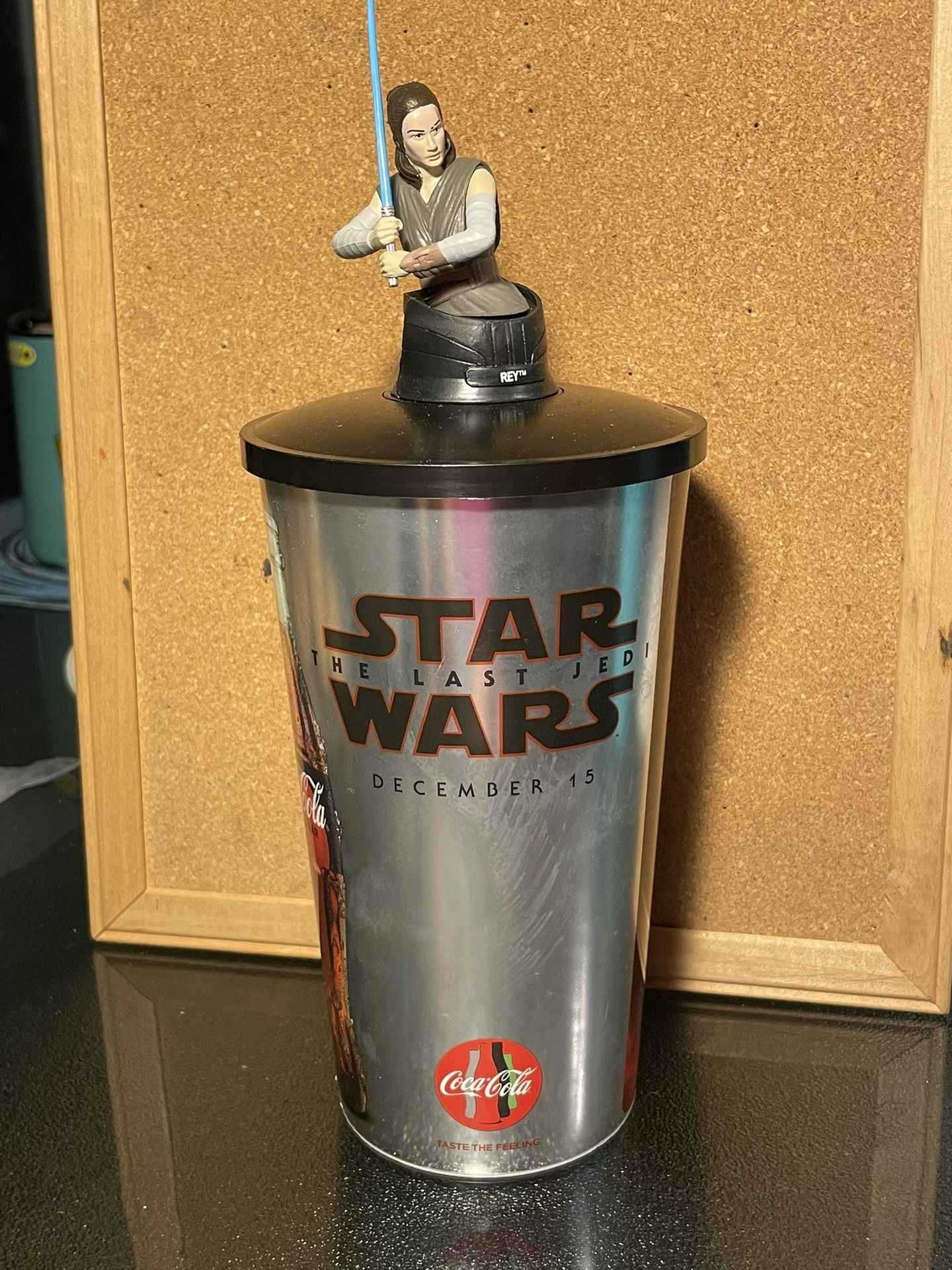 Star Wars The Last Jedi AMC Collectible Movie Cup With Rey
