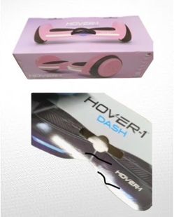 New Hover-1 Kids Hoverboards Bundle - My First Hoverboard & Hover-1 Dash (Pink & Black)