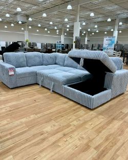 Color Options Living Space Family Sectional Couch W Storage Only $39 Down Payment 👉 PLEASE ASK FOR JON GREEN WHEN YOU ARRIVE!