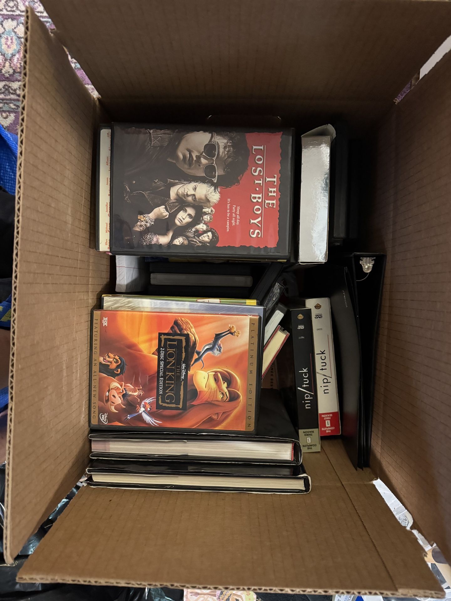 Mystery Box! DVDs, Books