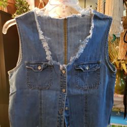 WT  2013, Ladies Medium Denim Top Or Vest