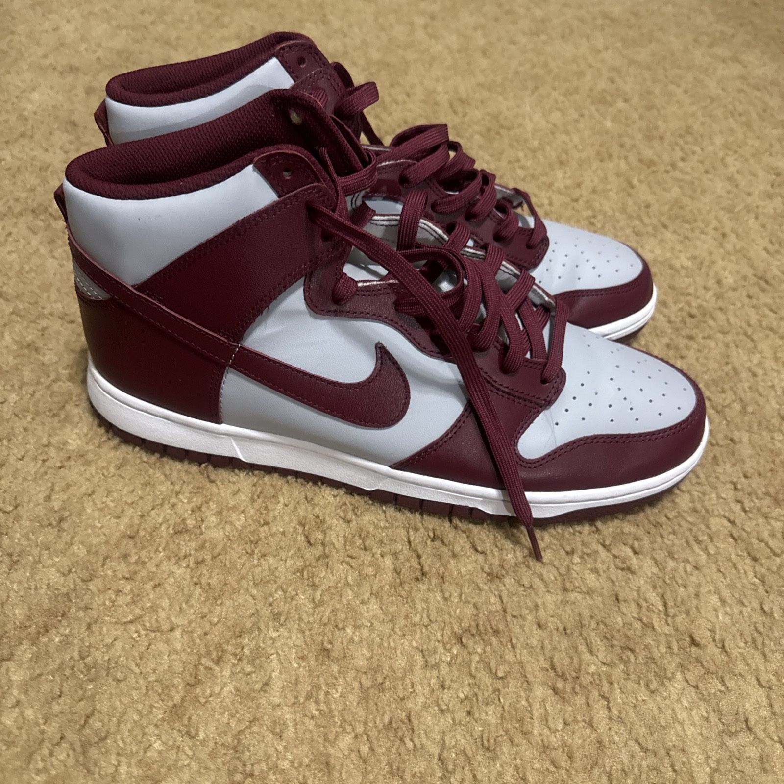 Size 12- Nike Dunk High Dark Beetroot DD1399-600 brand new w/original box ✅️