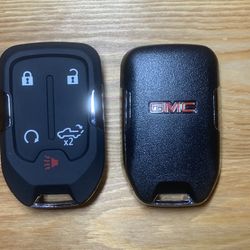GMC Sierra key, GMC canyon key, GMC key 