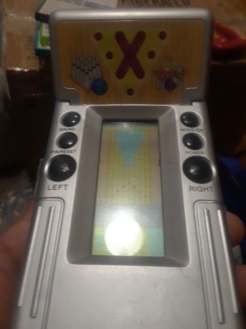 Handheld Bowling Game.