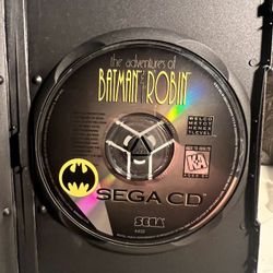 The Adventures Of Batman & Robin Sega Cd 