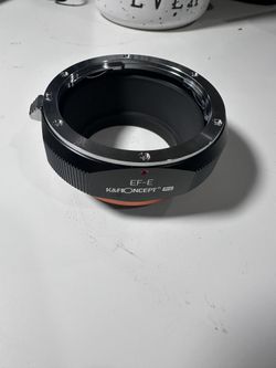Make Lens And K&F Concept Adapter