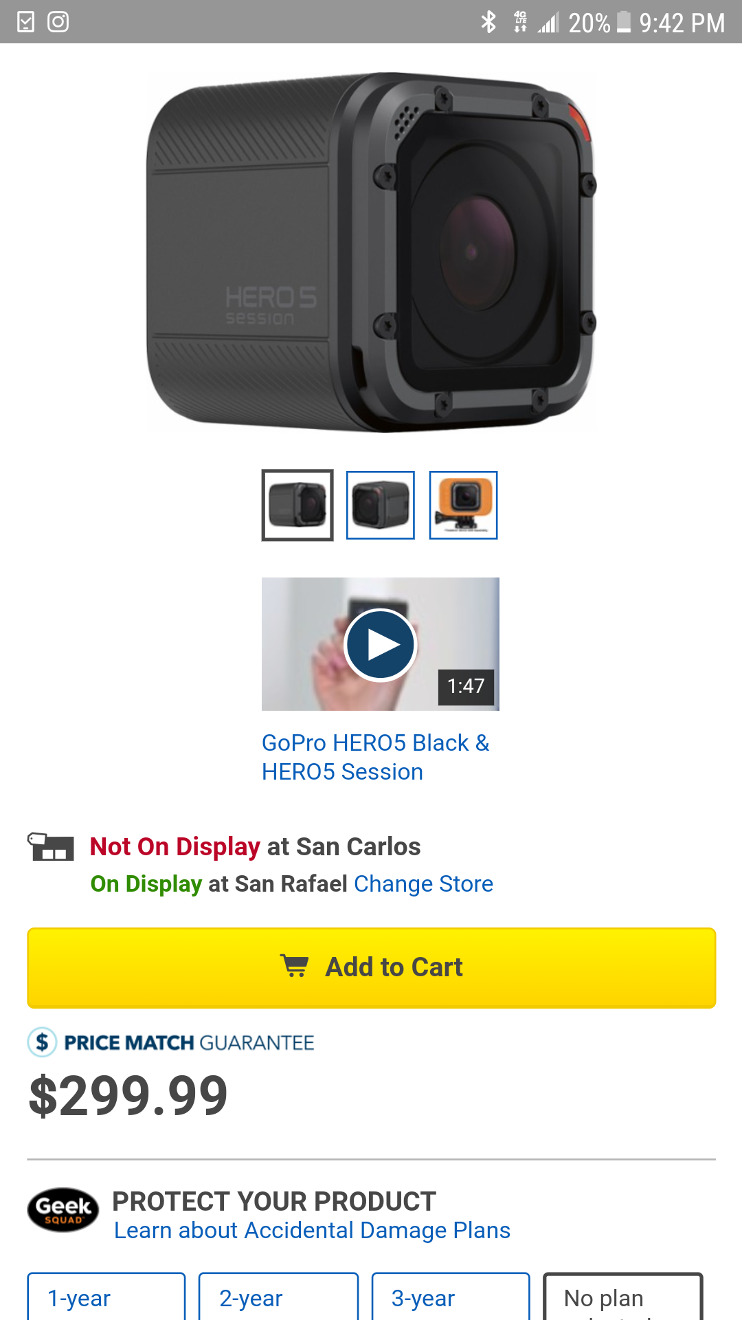 Gopro hero 5 session