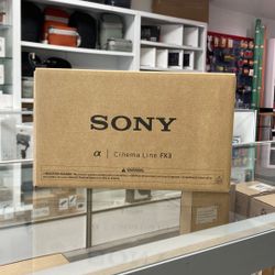 Sony FX 3 Cinema Camera