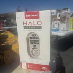 Kwikset HALO Keypad Wi-Fi Smart Lock Featuring Smartkey Security in SN
