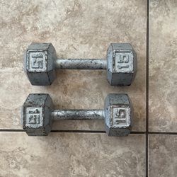 Pair Of 15lbs Weights